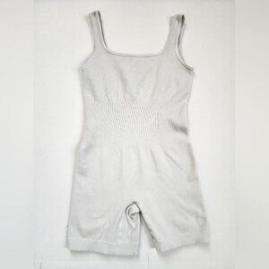 Seamless Onepiece Bodysuit Bikeshorts Length